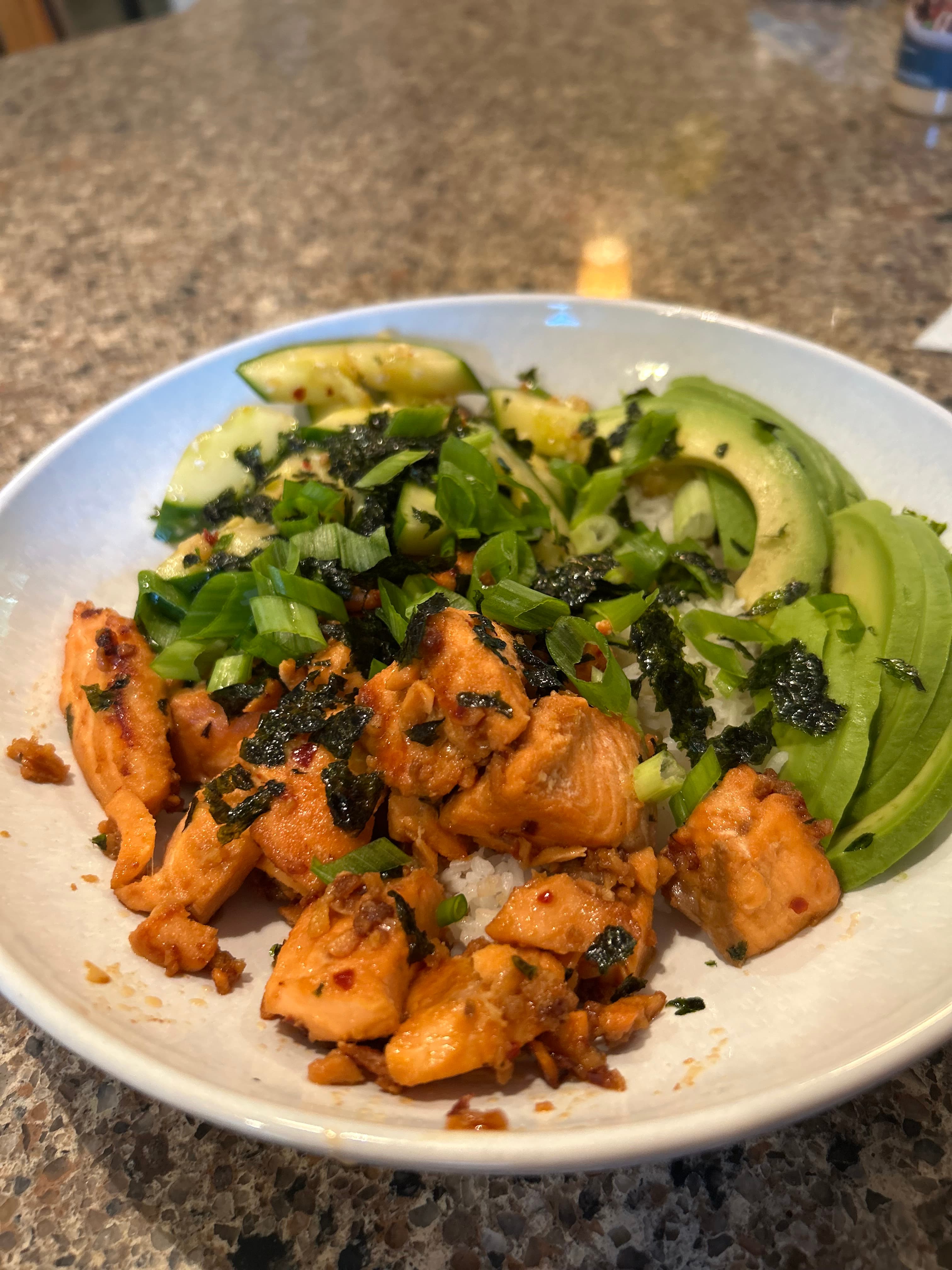 Salmon Sushi Bowls