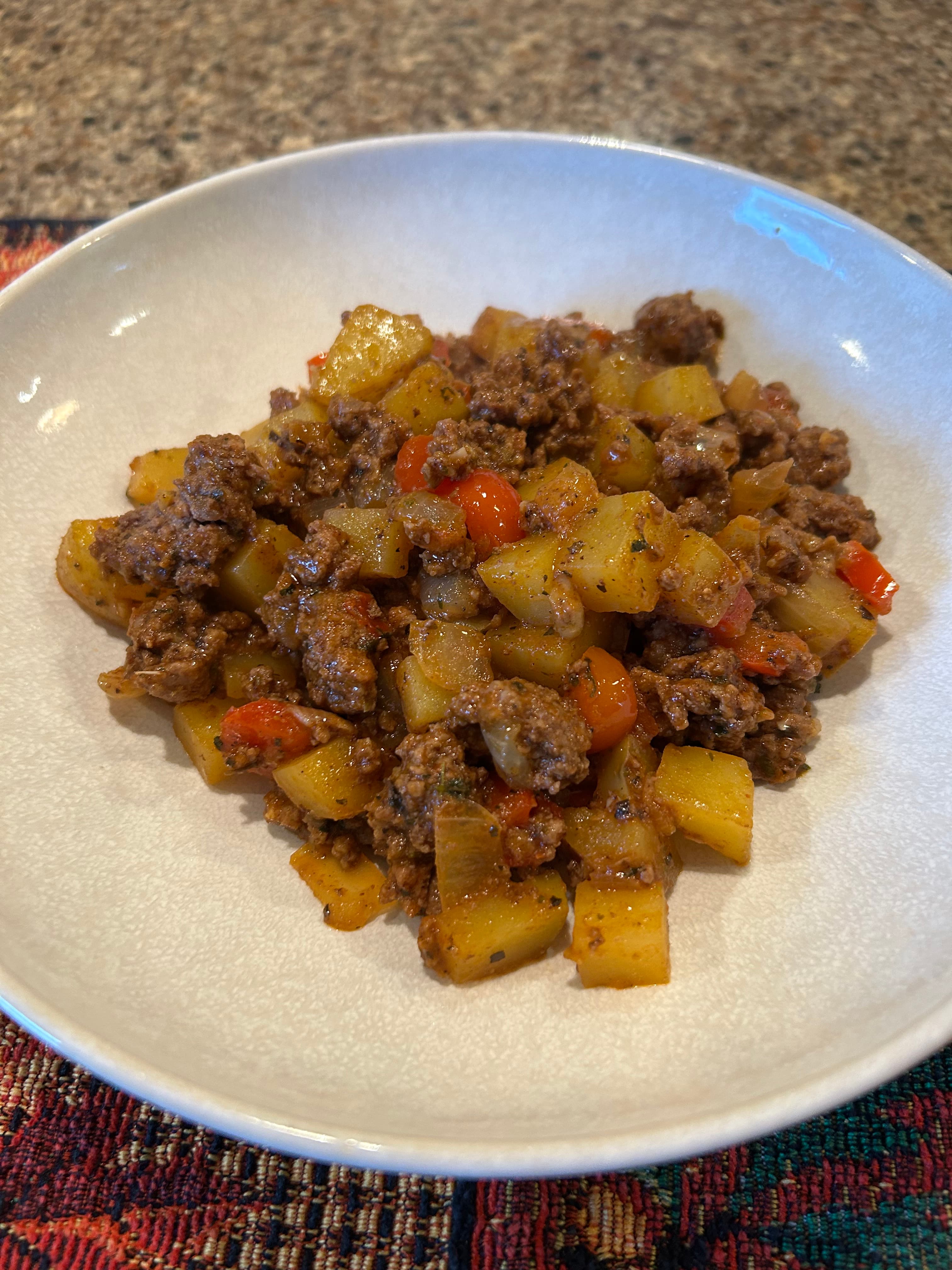 Beef Potato Skillet